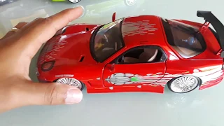 Dom's Mazda RX-7 Fast and Furious Toy Review