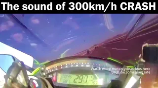 INSANE! 300 KM H BIKE CRASH!! safety first!