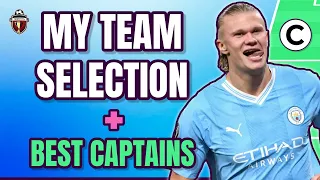 FPL TEAM SELECTION | Haaland rotation worries me | BEST Captains GW33