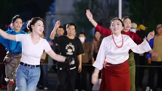 Tibetan dance "Qiangba Qu Sang" "Friendly Guozhuang" 💃