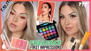 was this a fail? 🥴 chatty GRWM ft r.e.m. beauty, huda beauty & more! ☁️