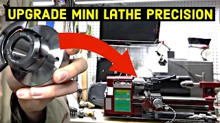 IMPROVE MINI LATHE PRECISION using ER 32 Collet Chuck on a 7x10 Harbor Freight Mini Lathe 7x12 7x14