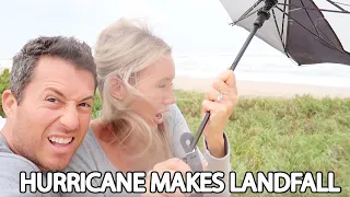 Hurricane Nicole makes landfall!