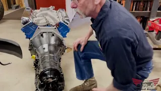More power!  Episode 2.  Watch Bob install a Ford 460 with 6R80 transmission in a '49 Ford F1 truck.