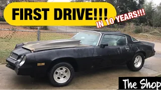 FIRST DRIVE IN OVER 10 YEARS!!! (1980 2nd Gen Camaro)