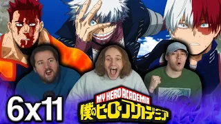 CRAZIEST REVEAL OF THE SHOW!!! | My Hero Academia 6x11 "Dabi's Dance" Group Reaction!