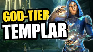 I BROKE TEMPLAR! 🔆 Solo ONE BAR Magicka Templar Build - GOD MODE - ESO High Isle Update!