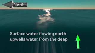 Upwelling and the Coriolis effect