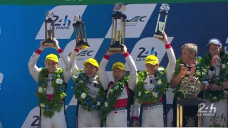 FULL RACE | 2017 24 Hours of Le Mans | Podium | FIA WEC