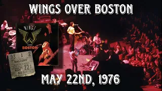 Paul McCartney and Wings - Live in Boston, MA (May 22nd, 1976) - Source 3