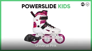 Powerslide Universe Pink Kids Inline Skates - Product Video