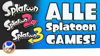 ALLE Splatoon Games in EINEM Stream! Splatoon 3 spielen! LIVE