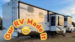 Our New RV Is Finally Here!! I Grand Design Solitude 380 FL I 2022 Camping Season I S2: Ep 2