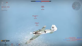 War Thunder Fw 190a4 Squad gameplay