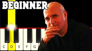 I Giorni - Einaudi - Very Easy and Slow Piano tutorial - Beginner