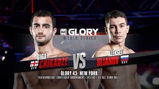 FULL MATCH - Giga Chikadze vs. Aleksei Ulianov - Tournament Sem-finals: GLORY 43 New York