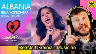 🇦🇱 ALBANIA 2024 EUROVISION - First Reaction to song 🔥 Besa Kokëdhima - Zemrën N’dorë