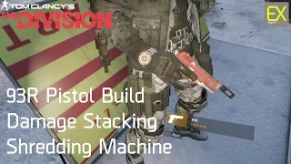 Pistol Damage Stacking PVP Build | 1100RPM MELTING Machine!! + LS Gameplay | The Division 1.6