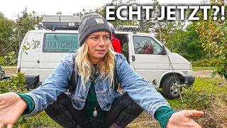 Etwas MUSS sich ändern! ÜBERALL Wasser im Van! VAN LIFE in Schweden