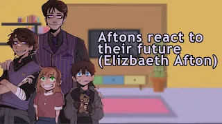{}Aftons react to their future !! (Elizabeth Afton) 🧡💚🩷💙 // Gacha life //⭐️🍪{}