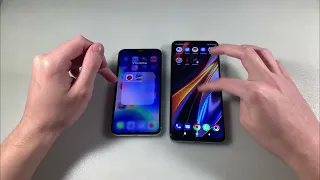 Poco X4 GT vs iPhone X