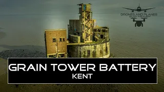 Grain Tower Battery Kent - HD Drone Footage - DJI Mavic 2 Pro