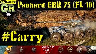 World of Tanks Panhard EBR 75 (FL 10) Replay - 7 Kills 6.1K DMG(Patch 1.4.0)