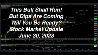 Bull Market Run! But Be Ready for the Bumps! Stock Market Update June 30, 2023