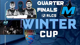 MoistCr1tikal & Friends React To Moist Esports Rocket League RLCS 2023 Winter Cup EU Quarterfinals