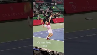 Casper Ruud Serve