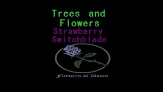 Strawberry Switchblade - Trees and Flowers (goth new wave karaoke カラオケ lyric video)