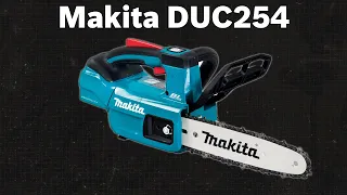 Akku-Kettensäge Makita DUC254 (DUC254Z, DUC254CZ, DUC254RTE, DUC254PTJ) | TEST | Deutsch