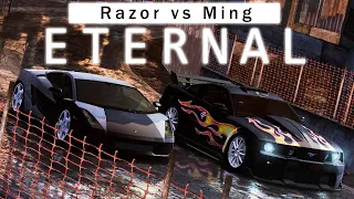 NFS MW Eternal Remastered | Razor vs Ming | Ford Mustang GT vs Lamborghini Gallardo | Blacklist #6