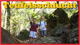 Die "Teuflische Acht" im Naturparkzentrum Teufelsschlucht