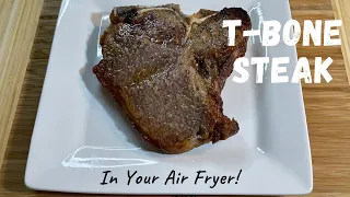 Juicy T -Bone Steak | Air Fryer T -Bone Steak | Air Fryer Recipes |