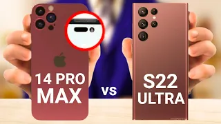 iPhone 14 Pro Max vs Samsung Galaxy S22 Ultra