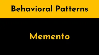The Memento Pattern Explained and Implemented in Java | Behavioral Design Patterns | Geekific