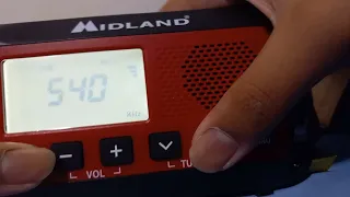 Weather Radio Unboxing and Setup: Midland ER40 Emergency Crank Radio