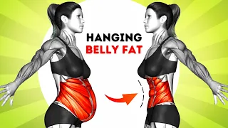 LOSE 2 INCHES OFF WAIST in 5 Weeks ➜ 30-minute STANDING Workout | Exercise to Lose HANGING BELLY FAT