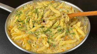 10 minutes of creamy wonder! The pasta recipe from my French friend from the village. Delicious!