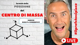 CENTRO DI MASSA esercizi svolti | la fisica che ci piace