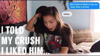 i told my crush i like him... gone interesting | ysa garcia :)
