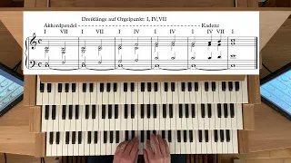 Improvisation auf Orgelpunkt - Harmonik und Figuration