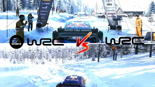 EA Sports WRC vs WRC Generations - Sweden - PC Gameplay on Nvidia 4060 Laptop