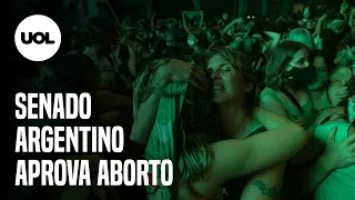 Argentina aprova a legalização do aborto; ativistas feministas comemoram