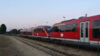 MAV Desiro 6342 017 & 6342 019 pleaca din Balatonfured