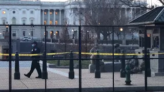 Seven-foot fences erected around Capitol ahead of Joe Biden inauguration