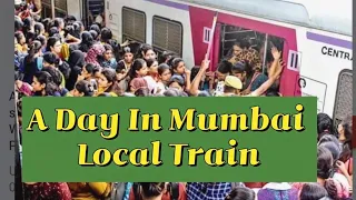 A Day In Mumbai Local Train|Travelling in Local Train#Local Train videos #localtrain#viralvideos