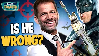 ZACK SNYDER SAYS BATMAN NEEDS TO KILL | IS HE WRONG? |  Double Toasted