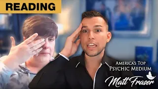 Psychic Medium Matt Fraser Delivers Some Disturbing News To A Client